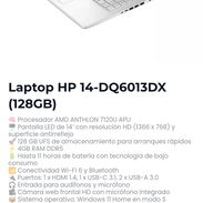Laptop HP 14-DQ6013DX (128GB) - Img 55676327