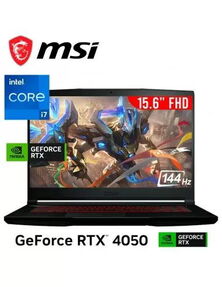#####Laptop Gaming MSI GF63 Core i5 (8/512gb) RTX 4050 nuevas - Img 58911195