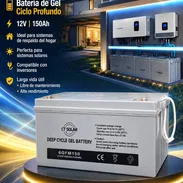 ‼️ Batería de Gel Ciclo Profundo CT SOLAR - Img 56699222