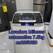 Lavadora automatica de 7.5kg Milexus - Img 56192926