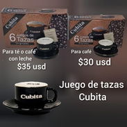 Set de tazas Cubitas para café expresos y capuchinos. Contamos con mensajería - Img 55414860