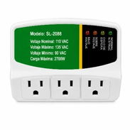 Protector de voltaje 3 puertos s.p.c 110v. Protege tus equipos con nosotros... - Img 57443164
