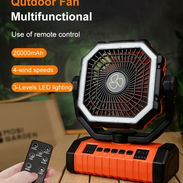 Ventilador recargable 20,000 miliamperes - Img 57023122