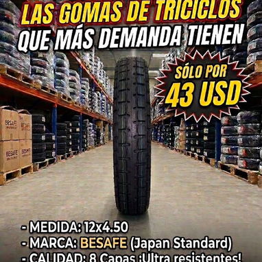 Gomas, neumáticos , triciclos , eléctricos - 2/4