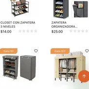 Estantes cajas de almacenamiento zapateras - Img 57147512