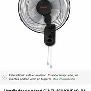 Ventilador de pared GWEL 16" KWF40-B1 nuevo NEW en caja - Img 55019396