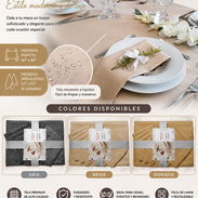 Mantel con 6 servilletas (DH) - Img 54375967