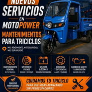 🚛 ¡Nuevos servicios para triciclos en MOTOPOWER! 🔧⚡ Tu triciclo trabaja duro todos los días. Dale el mantenimiento qu - Img 56322442