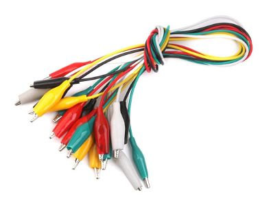 Tengo Cocodrilo Cable Alambre Clips de Dos Extremos Pinzas para Prueba con el voltímetro o multimetro 53828661 - Img 60705576