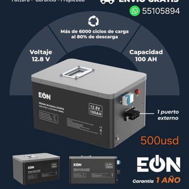 Estación d Energía EÒN de 1kw-1280wh - Img 125383757