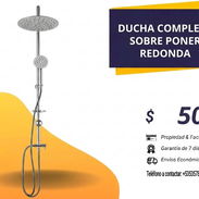 Ducha completa sobre-poner redonda - Img 55712161