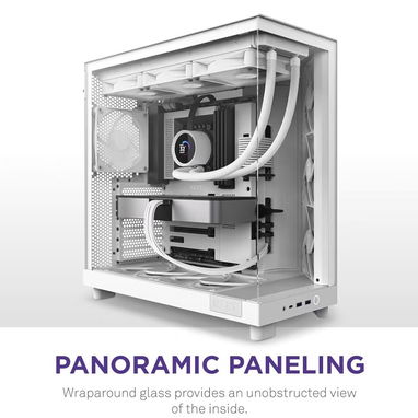 Gama alta chasis NZXT H6 Flow CC-H61FW-01 - Img 111121328