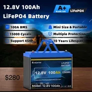 Bateria 12.8v 100ah LiFePO4 - Img 55545126