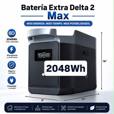 ECOFLOW, PLANTA de Gas y gasolina, Batería para inversores, TRANSFER, INVERSORES🔌🔋⚡️💡 LOS MEJORES PRECIOS DE LA HABAN - 10/10