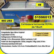 QB-701-Exhibidora horizontal ROYAL de 18 pies...860 USD....51596013.... transporte lugares cercanos.. - Img 56201252