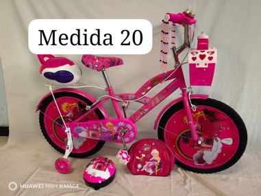 Bicicletas para niños medida 12-16-20 - Img 71392203