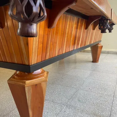 Mesa de billar nueva a estrenar... Madera de la mas alta calidad lista para disfrutar... Todos los accesorios nuevos. - 4/7