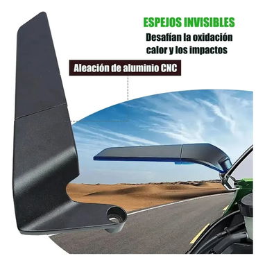 Espejos de Aleron motocicletas universal - Img 122221527