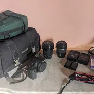 Cámara Canon D60 + 2 Objetivos - KIT para Videografo - Img 56641888