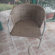 Silla de jardin tipo madera - Img 56542647