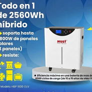 Estacion de energia Must de 2000 watts pico 4000 con 2560wh 1350 usd - Img 56016435