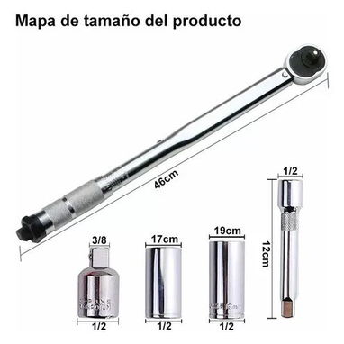 LLAVE TORQUE AJUSTABLER 1/2 28-210 - Img 103495292