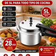 ⚡ Olla a Presión 5L para todas las cocinas - Img 53543059