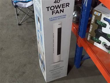 Ventilador tipo torre moderno 40"huricane factura de compra  Garantía 1 mes Libre envío🚚 - Img main-image-45644062