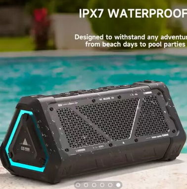Bocina Bluetooth para exteriores//Marca MLOVE//40W// Bluetooth, USB-C; TF Card//Nueva - Img 82348198
