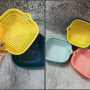 Escurridor Doble o Colador de alimentos ( G2) - Img 53870322