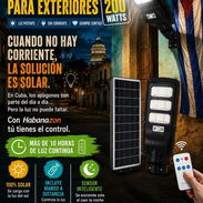 !Lámpara solar para exteriores de 200watts! - Img 56573977