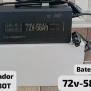 Cargador Onebot nuevos en su caja para todo tipo de triciclo de baterías de gel de 72v/58Ah - Img 56402788