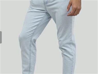 Jeans cuidado con el perro elastizados skinny para hombres /Pullover/tenis - Img main-image