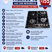 Cocina empotrada degas + infrarrojo - Img 57375649