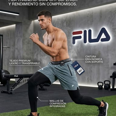 Shorts con licra Fila - 3/3
