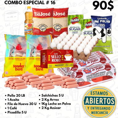 Combo de comida en la isla de la juventud, - 5/10