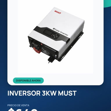 Inversor solar: Sumry, Must, Sako, InfiniSolar y otros - 6/10