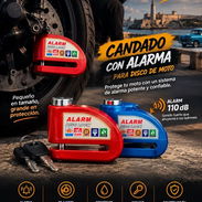 Candado con alarma para moto - Img 58016882
