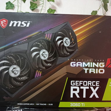 🎮 Tarjeta de Video NVIDIA GeForce RTX 3060 Ti MSI Gaming Trio 8GB GDDR6 - 1080p / 1440p  – Triple Fan – RGB 🚀 - 7/9