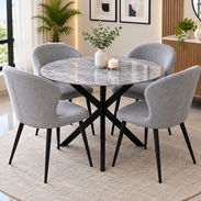 Juego de comedor redondo 650 usd - Img 58461003