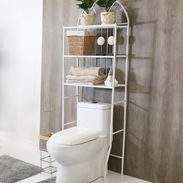 Estante para baño metálico completo (Incluye los tornillos) - Img 56902362