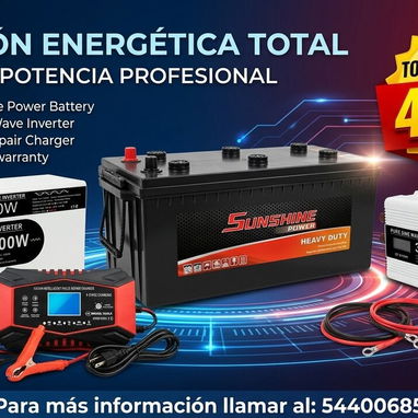 Bateria +inversor+cargador todo por 420usd - 2/3