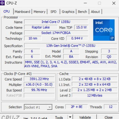Laptop HP i7 13 generation gama alta - 6/7