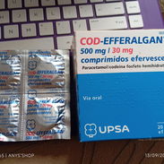 Paracetamol 500 MG con Codeína 30 MG , comprimidos efevescentes,$100 cup cada uno.Santos Suárez,no hago mensajería - Img 57412615