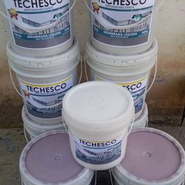 Pintura Impermeabilizante engomado 💯% TRANSITABLE . Para cubiertas , terrazas , placas , fachadas , paredes y pisos . - 2/2