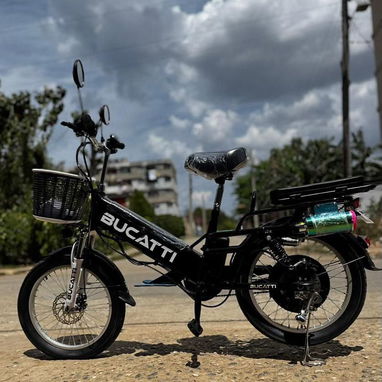 BICICLETA ELÉCTRICA BUCATTI - 3/4