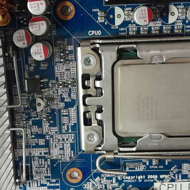Kit de Estacion de trabajo HP Z400 Workstation LGA 1366 Motherboard, con 8 gb de Ram y CPU Xeon W3565 - 3/3