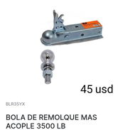 Bola de remolque con acople 3500 lbs - Img 55892530