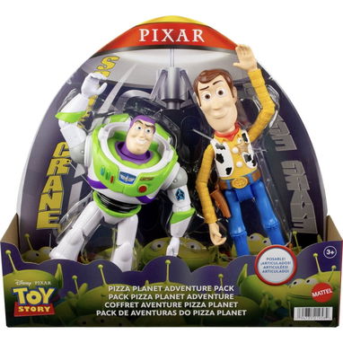 Mattel Disney Pixar Toy Story Pizza Planet Adventure Pack (23 cm) - 2/4