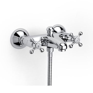 SE VENDE JUEGO DE MEZCLADORAS DE BAÑO PARA DUCHA ROCA Y LAVAMANOS, ELEGANTES Y DE CALIDAD. - Img 115692144